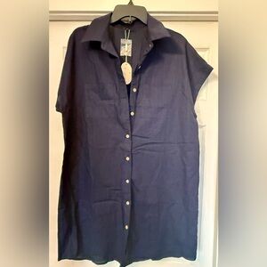 Women’s Short Sleeve Shirt Dress